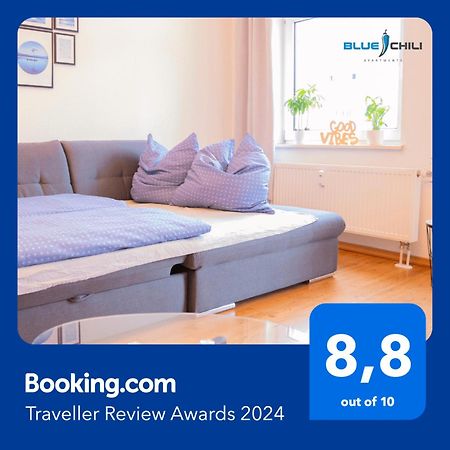 Blue Chili 01 - Top City Lage Am Hbhf Boxspringbett Bis 4 Pers 마그데부르크 외부 사진
